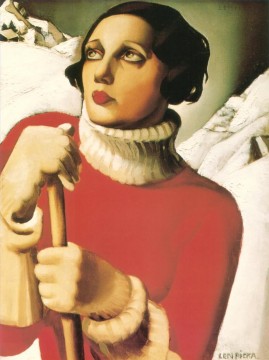 Tamara de Lempicka Werke - Saint Moritz 1929 Zeitgenosse Tamara de Lempicka